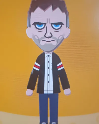 Mii-Porträt von Dr. Gregory house