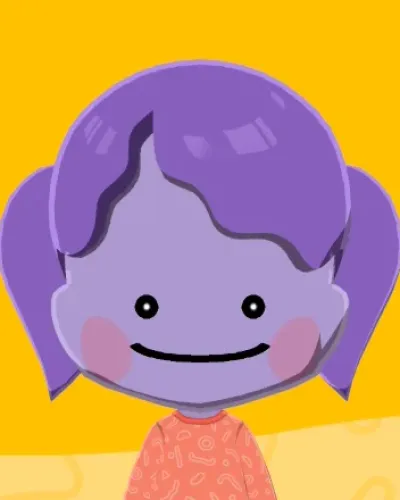 Mii portrait of Pokopia Ditto
