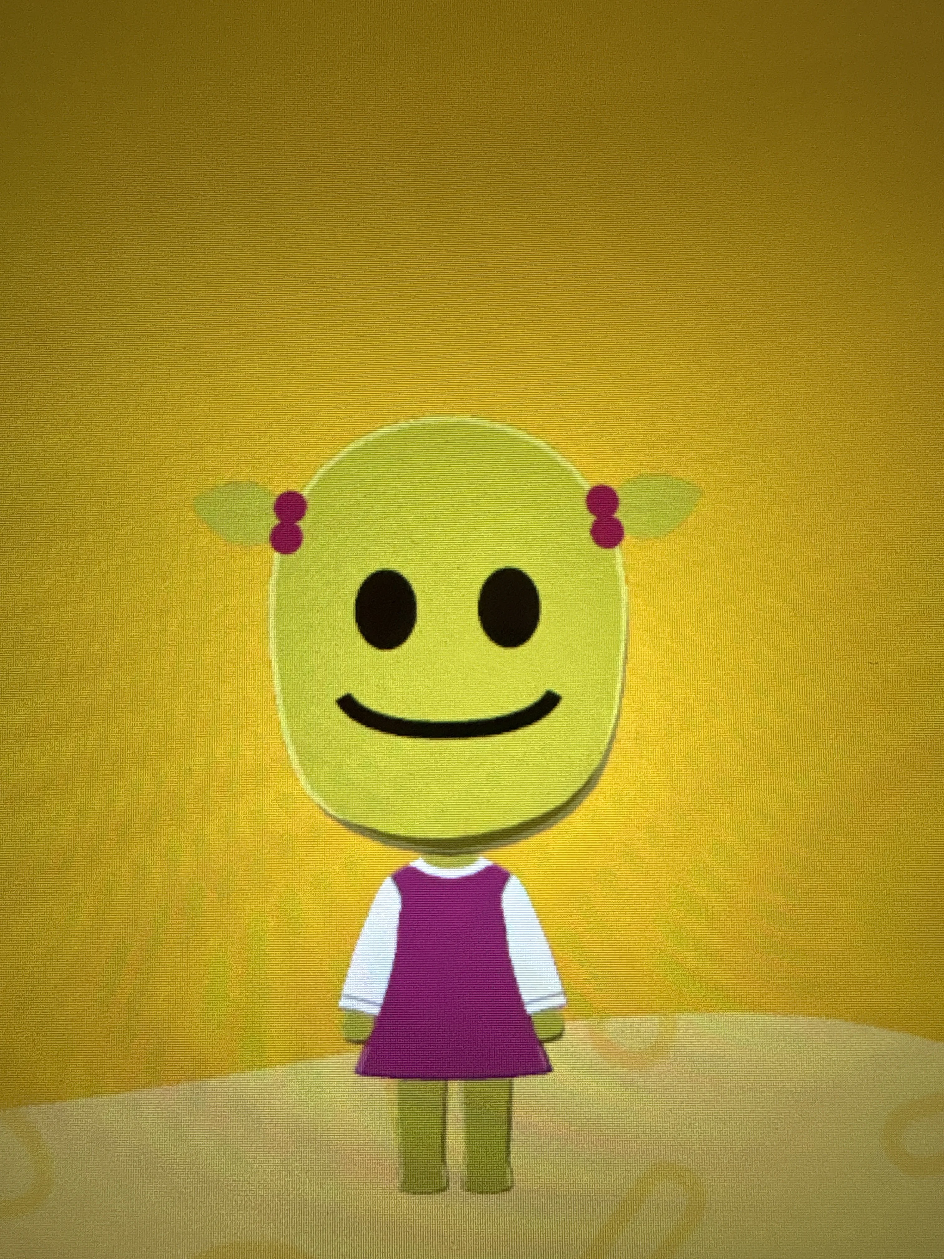 Mii-Porträt von Mona