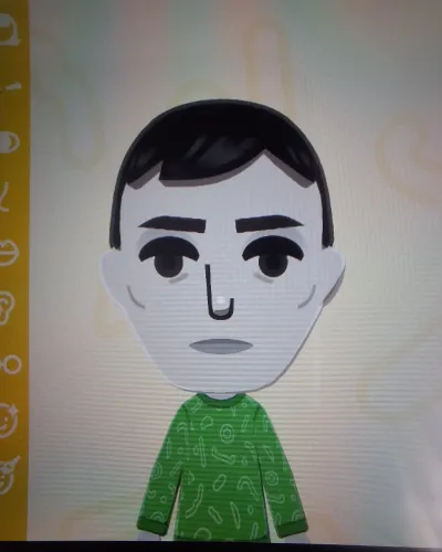 Mii-Porträt von Buster Keaton