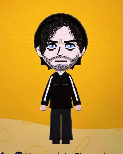 Mii-Porträt von Leon S. Kennedy (Vendetta)