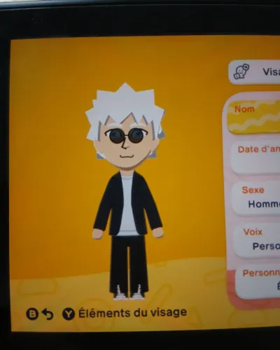 Mii portrait of Gojo