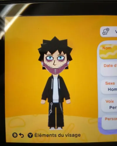 Mii portrait of Dabi