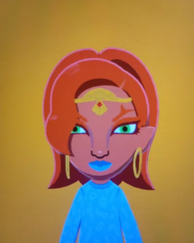 Mii portrait of Urbosa