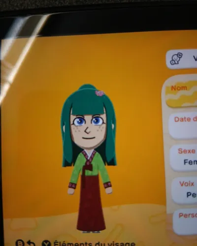 Mii portrait of Maomao