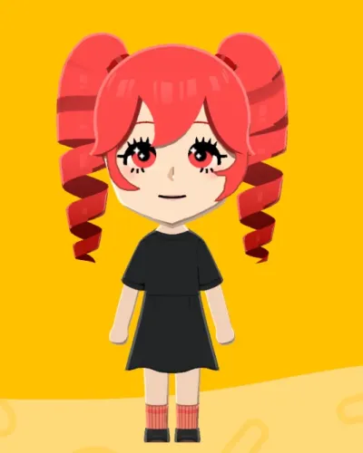 Mii portrait of Kasane Teto