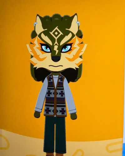 Mii-Porträt von Wolf Link