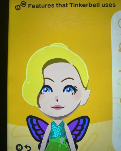 Mii-Porträt von Tinkerbell