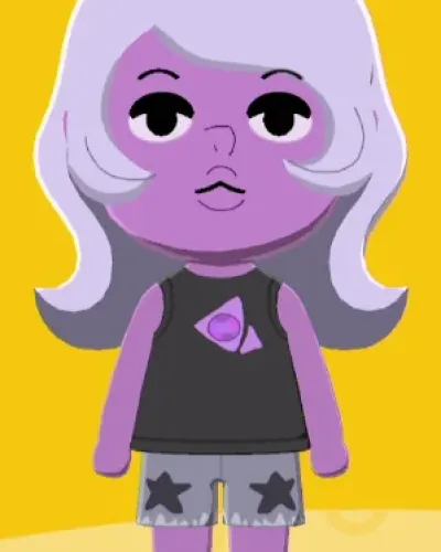 Mii-Porträt von Amethyst