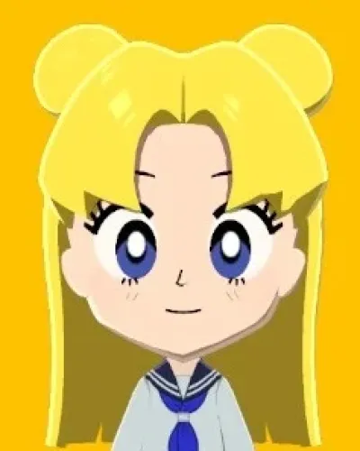 Mii-Porträt von Usagi Tsukino - Sailor Moon