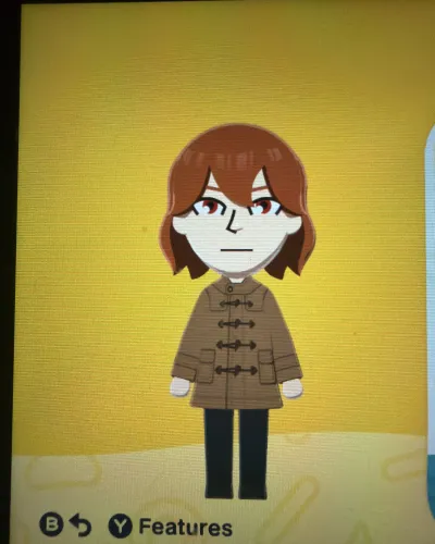 Mii-Porträt von Goro Akechi