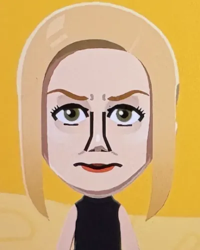 Mii-Porträt von Angela Martin (ver.2)