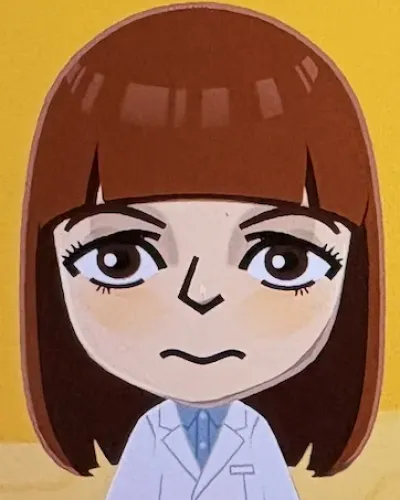 Mii-Porträt von Dr. Masters