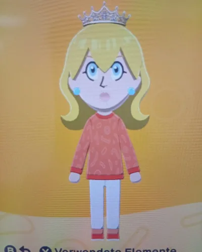 Mii-Porträt von Peach