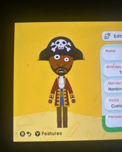 Mii-Porträt von Captain clark