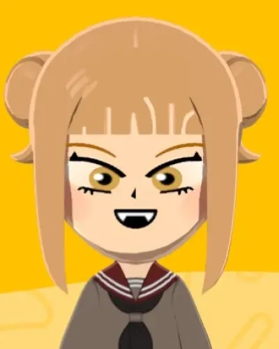 Mii-Porträt von Himiko Toga