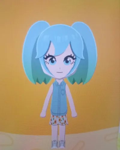 Mii portrait of Hatsune Miku