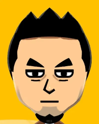 Mii portrait of Kiryu Kazuma