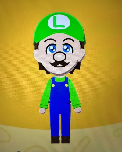 Mii-Porträt von Luigi