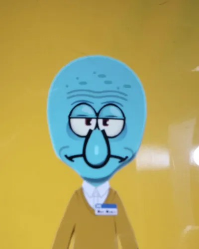 Mii-Porträt von Squidward Tentacles