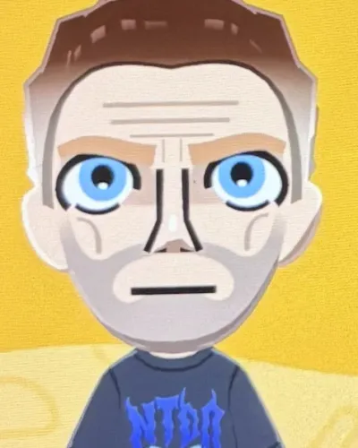 Mii-Porträt von Dr. House (ver.2)
