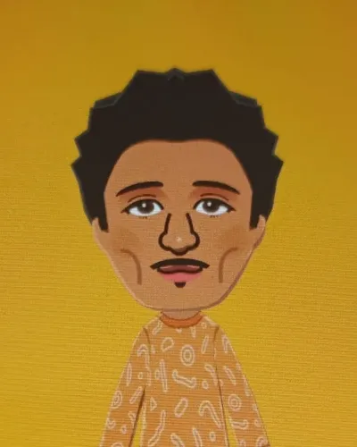 Mii portrait of Bruno Mars