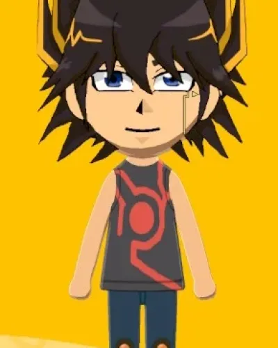 Mii-Porträt von Yusei Fudo