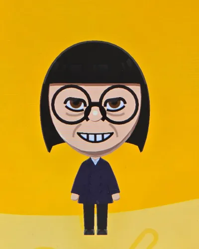 Mii-Porträt von Edna Mode
