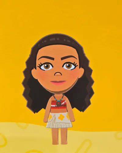 Mii-Porträt von Vaiana