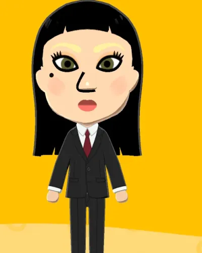 Mii-Porträt von Lady Gaga