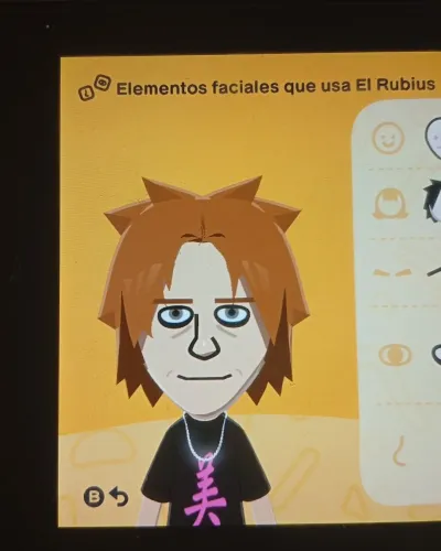 Mii portrait of El Rubius