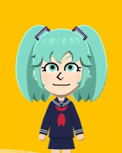 Mii-Porträt von Hatsune Miku