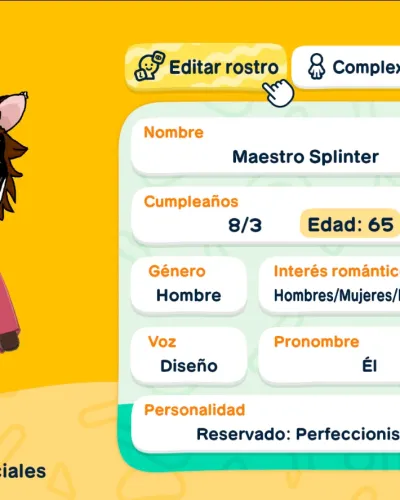 Mii-Porträt von Master Splinter