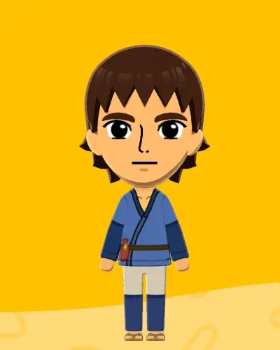 Mii-Porträt von Ashitaka