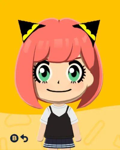 Mii portrait of Anya Forger