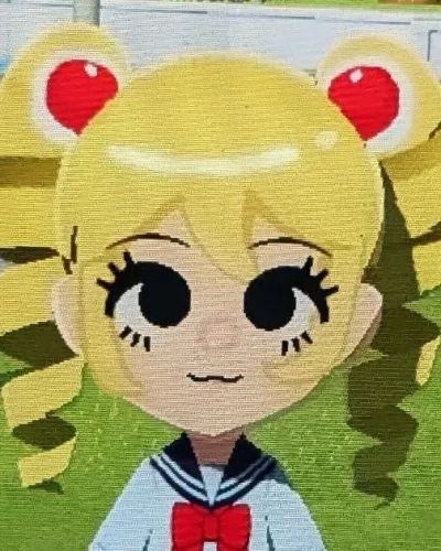 Mii-Porträt von Sailor Moon