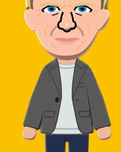 Mii-Porträt von Gordon RAMSEY