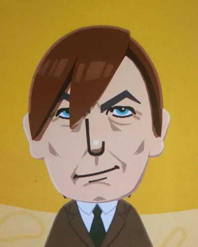 Mii-Porträt von Saul Goodman
