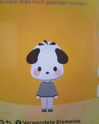 Mii portrait of Pochacco