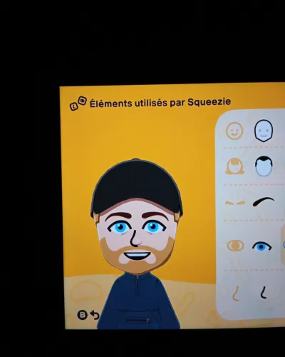 Mii-Porträt von Squeezie