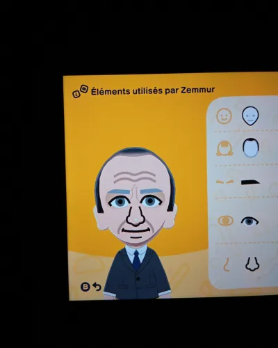 Mii portrait of Zemmour