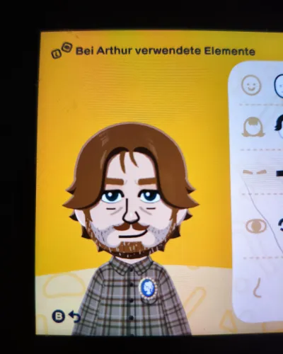 Mii-Porträt von Arthur Morgan