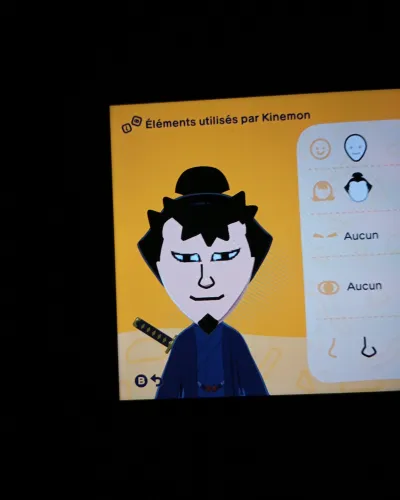 Mii portrait of Kinemon
