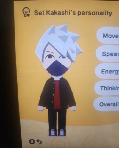 Mii-Porträt von Kakashi