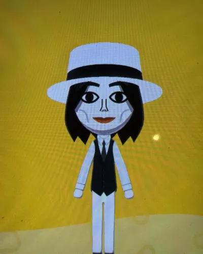 Mii-Porträt von Michael Jackson