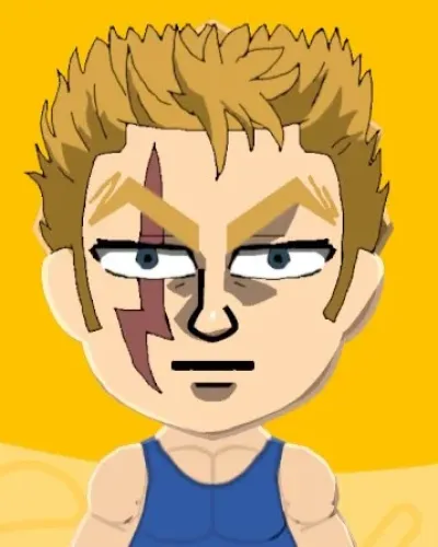 Mii-Porträt von Laxus Dreyar (ラクサス・ドレアー)
