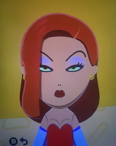 Mii-Porträt von Jessica Rabbit
