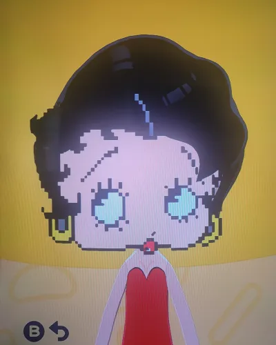 Mii-Porträt von Betty Boop
