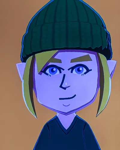 Mii-Porträt von Link
