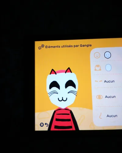 Mii portrait of Chat Gangle